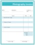 Invoice Template Examples For Photographers