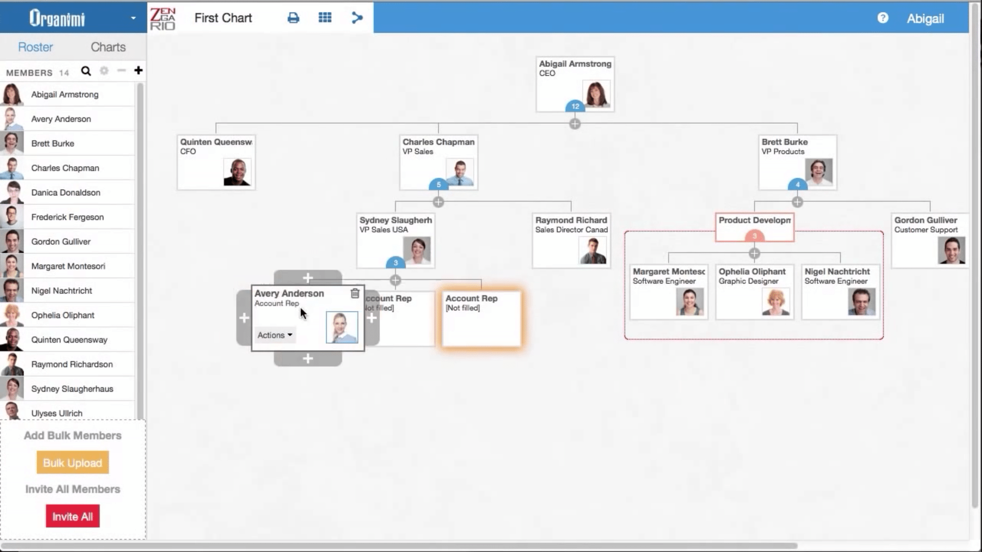 Organizational Chart Software