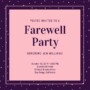 Farewell Party Invitation Templates For Saying Goodbye