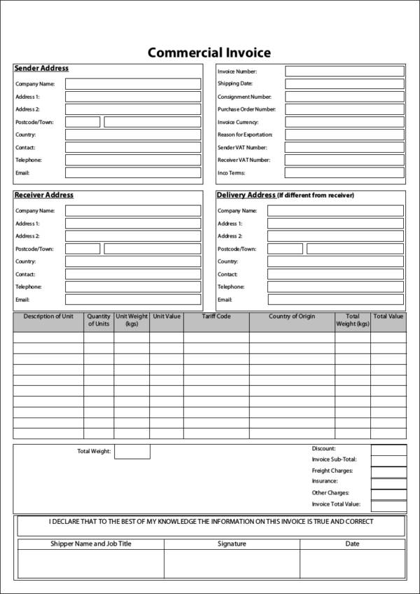 Invoice Template Examples For Event Planners