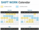 Shift Calendar Template: A Tool For Efficient Scheduling