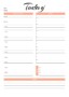 Daily Calendar Template: Stay Organized And Efficient