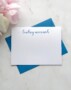 Personalized Notecard Stationery Templates