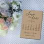 How To Design A Wedding Calendar Template