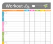 Exercise Calendar Template: Stay Organized And Motivated