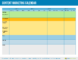 Marketing Content Calendar Templates For Content Scheduling