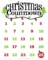 Countdown To Christmas Calendar Template
