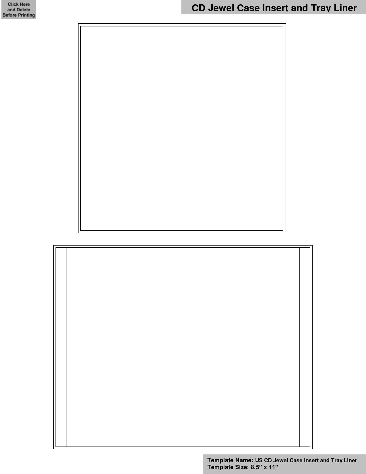 Stationery Templates For Cd Covers And Inserts | Templatesz234.com ...