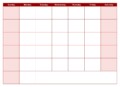 Creative Ways To Use A Blank Calendar Template