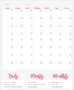 Tips For Customizing A Calendar Template