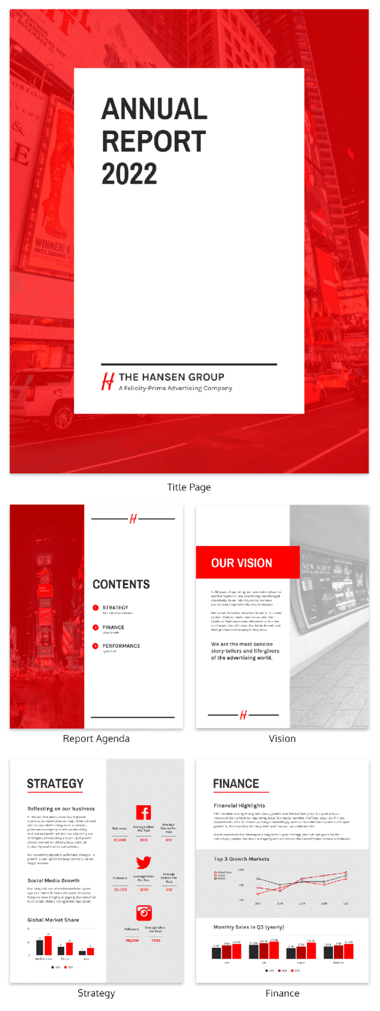 Stationery Templates For Annual Reports | Templatesz234.com ...