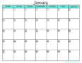 Free Calendar Template: A Convenient Solution For Organizing Your Schedule