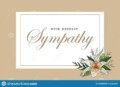 Sympathy Card Stationery Templates For Offering Condolences