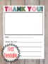 Thank You Stationery Templates