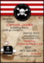 Pirate Party Invitation Templates: Make Your Party Memorable