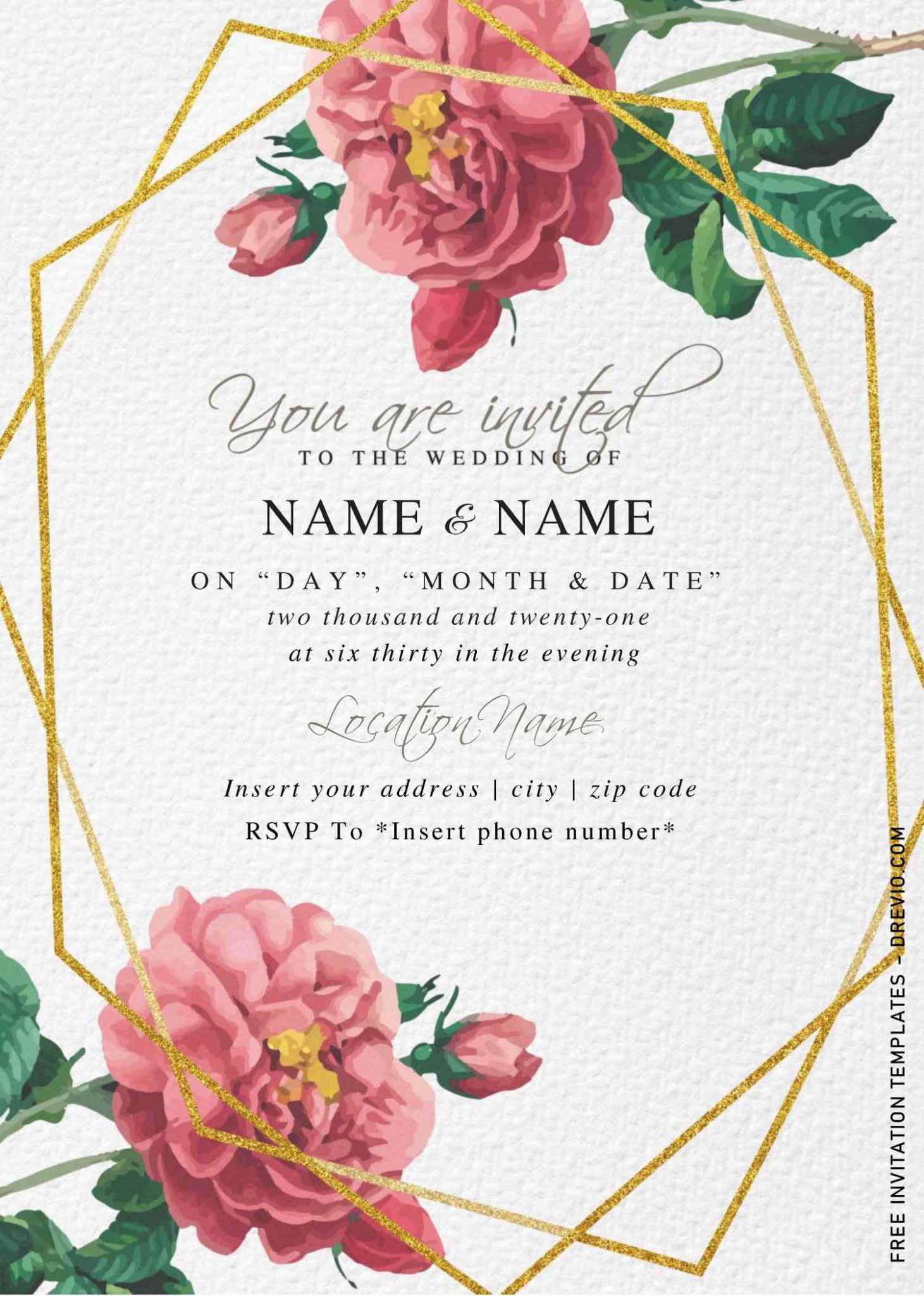 Wedding Invitation Templates For A Memorable Celebration